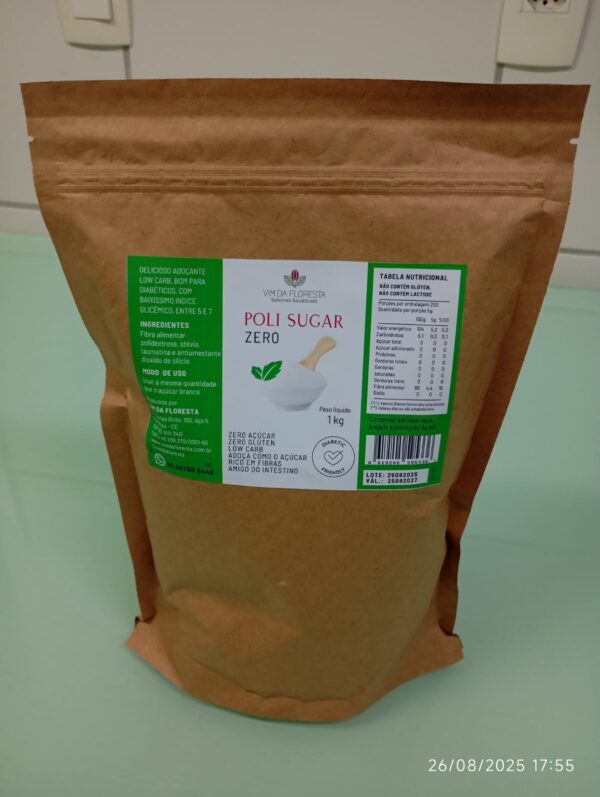 POLI SUGAR zero açúcar 1 Kg